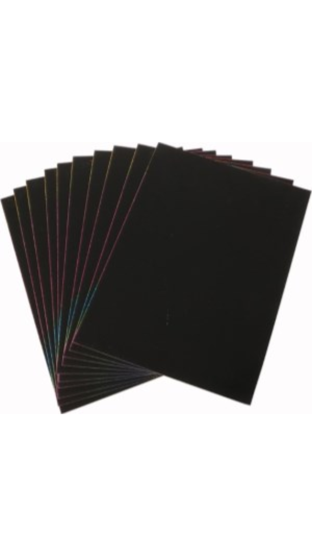 Magic color scratch book