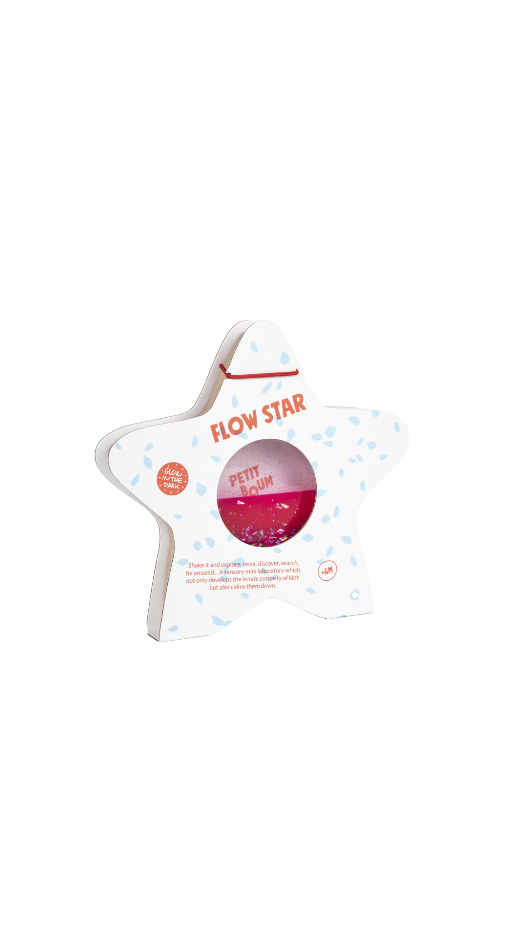 Pequeña Nebulosa Rosa Sensorial Estrella - petim boom