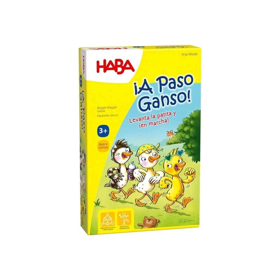 A paso ganso. Haba