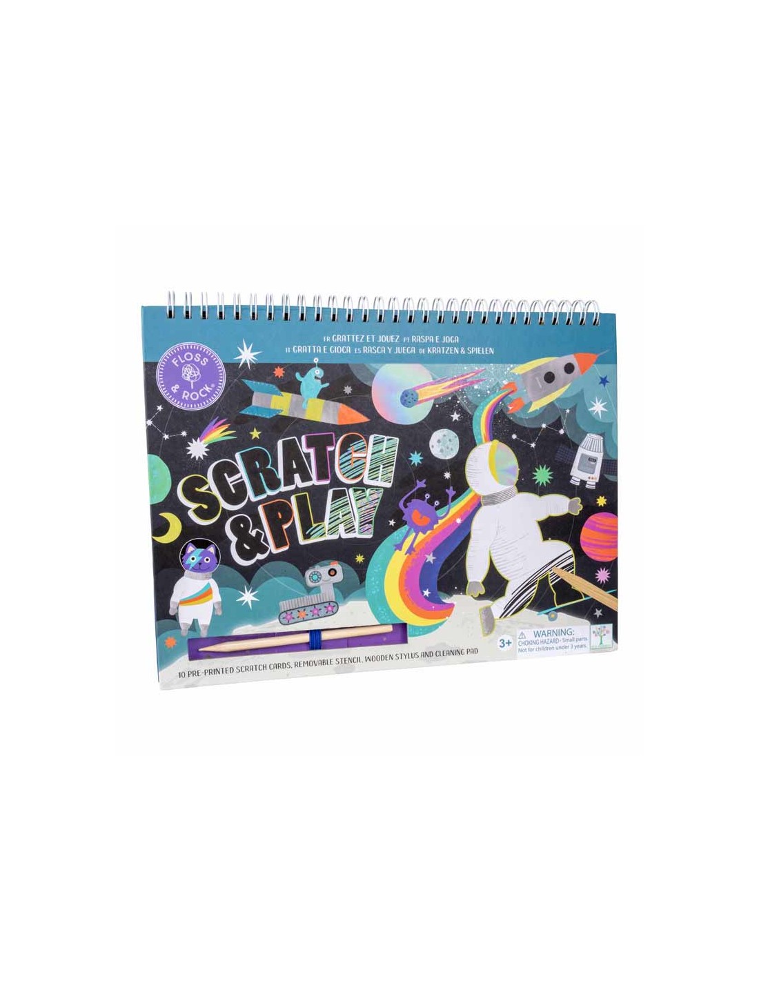 Rasca y juega. El espacio