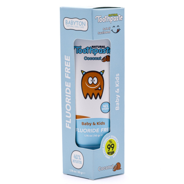 Pasta de dientes natural sabor coco