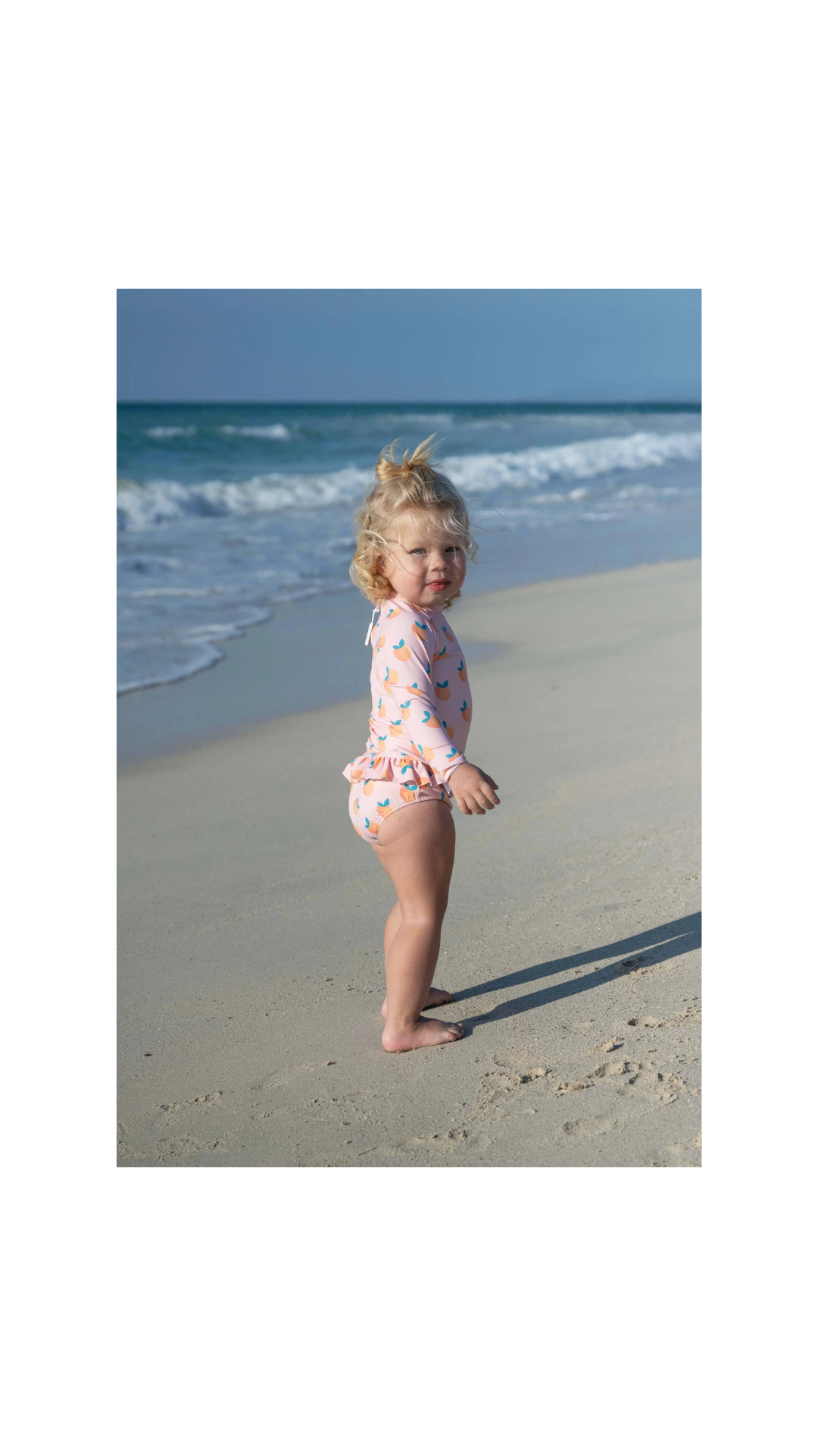 Bañador niña Anti UV 2 piezas - Sweet Peach / 5-6 años