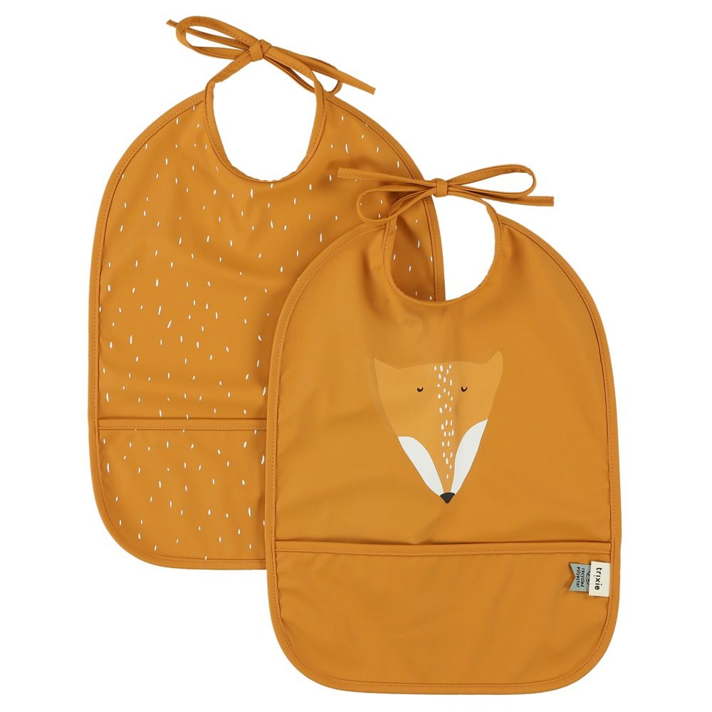 Babero impermeable 2-pack - Mr. Fox