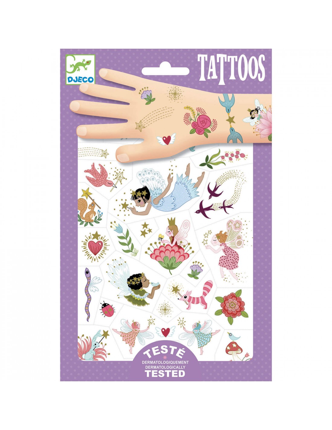 Tatuajes mundo mágico.Djeco