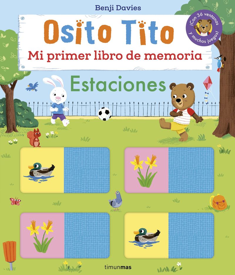 Osito Tito - Mi Primer Libro De Memoria - Estaciones
