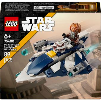 75400 Microfighter: Caza Estelar Jedi de Plo Koon
