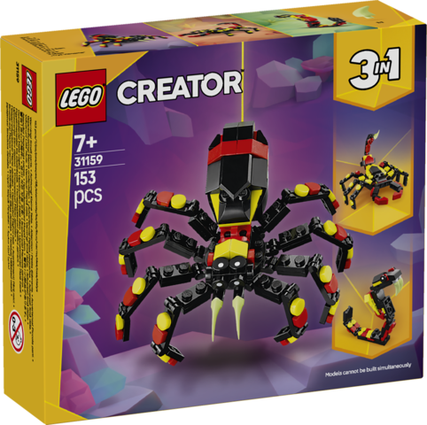 31159 Fauna Salvaje: Araña Misteriosa V29