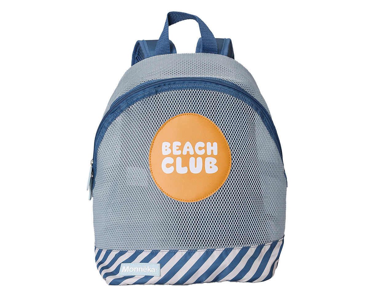 Mochila Infantil Antiarena Stripes Blues & Beyond- Monnëka