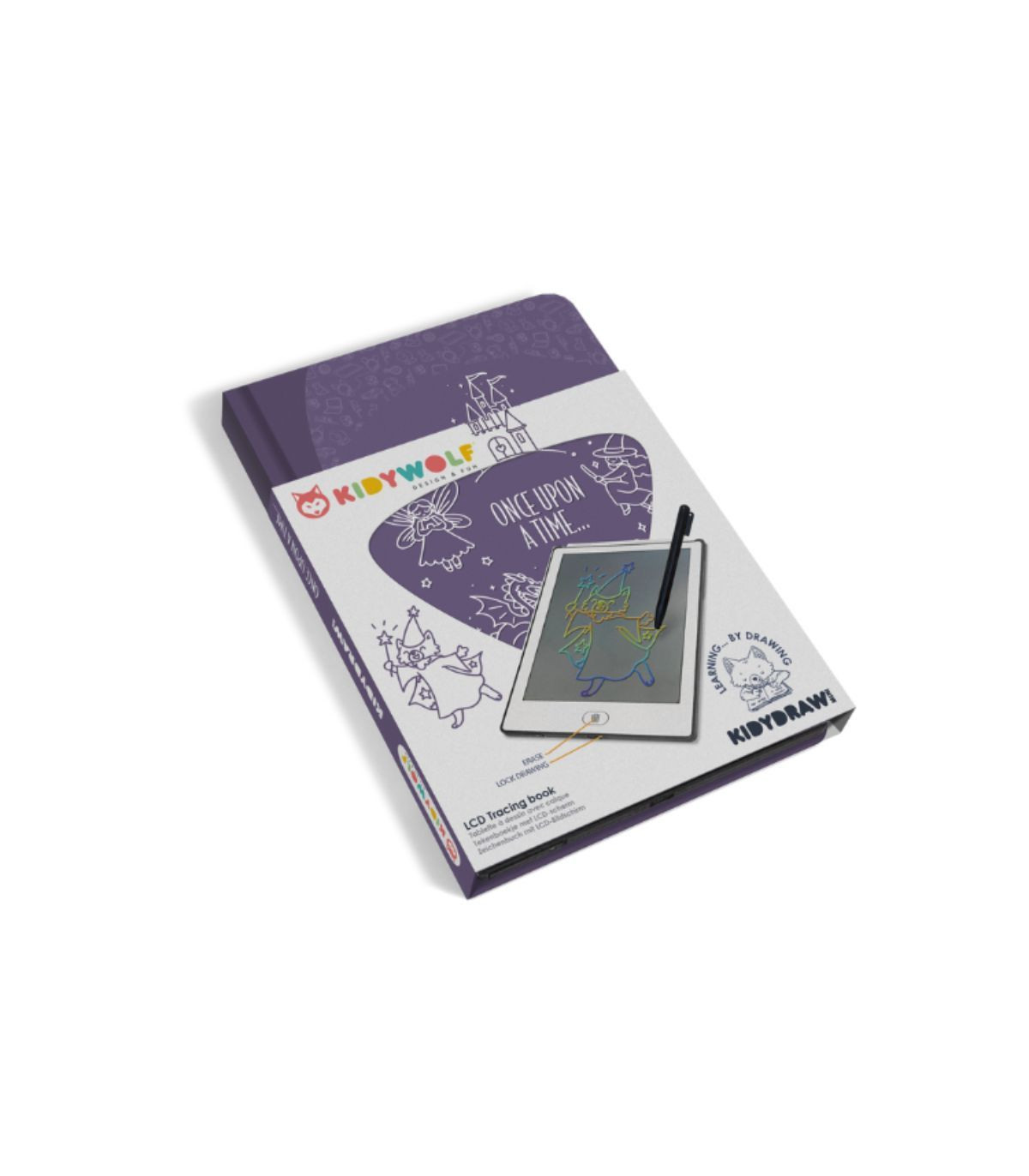 PIZARRA KIDYDRAW MINI ERASE KIDYWOLF