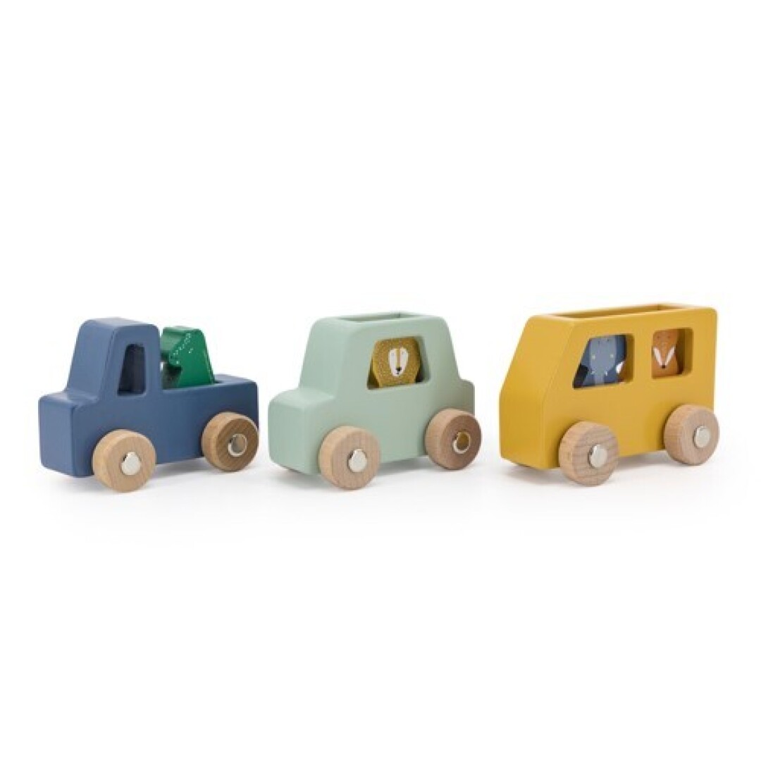Animal car set. Trixie