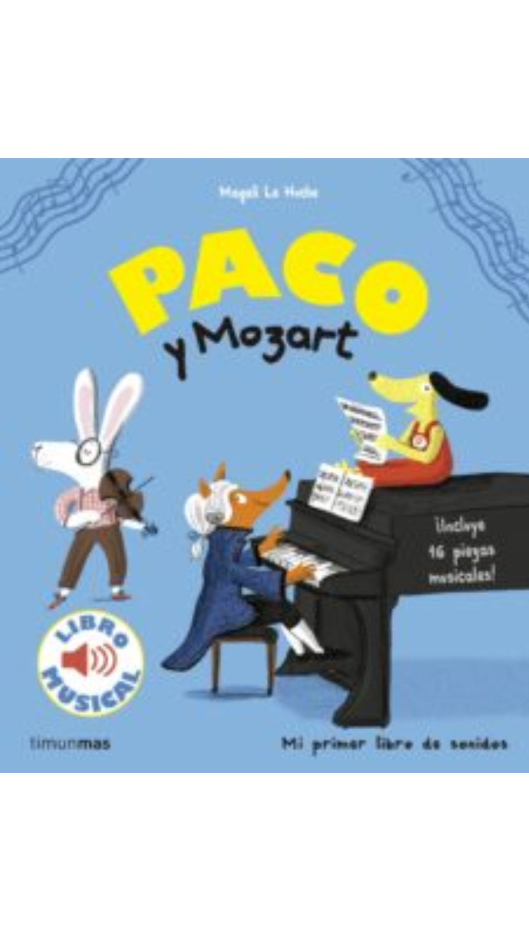 Libro Paco y Mozart
