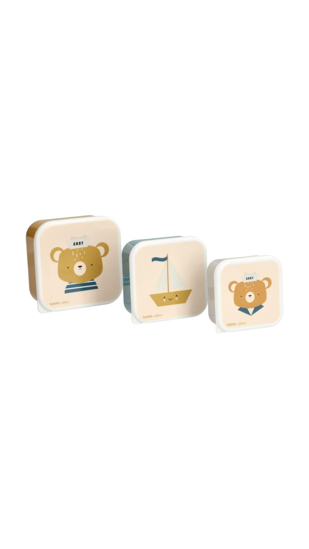 3 Cajas Almuerzo Simon Bear