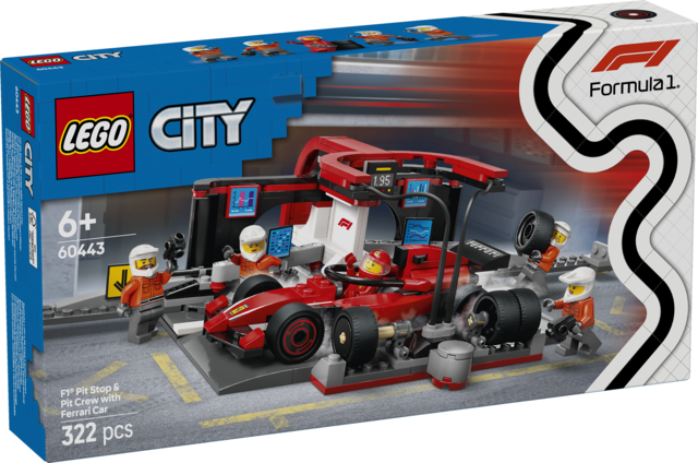 60443 Parada en Boxes de F1® y Equipo de mecánicos. V29