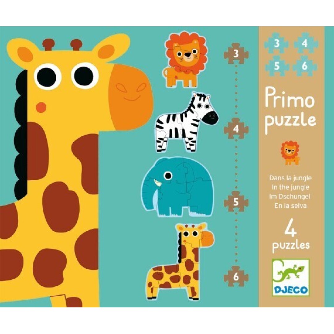 Puzzle evolutivo En la Jungla