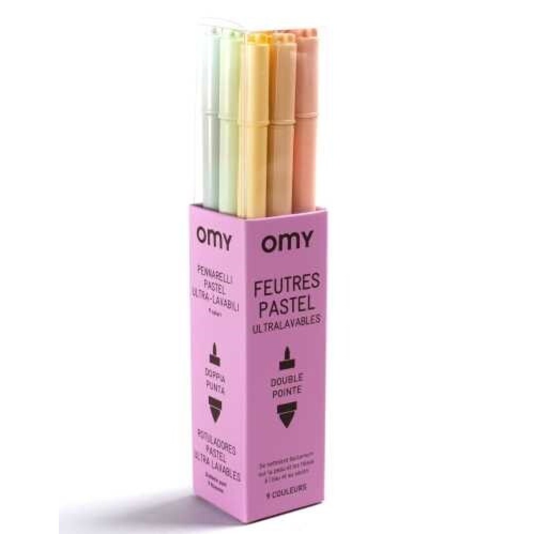 Rotuladores OMY pastel