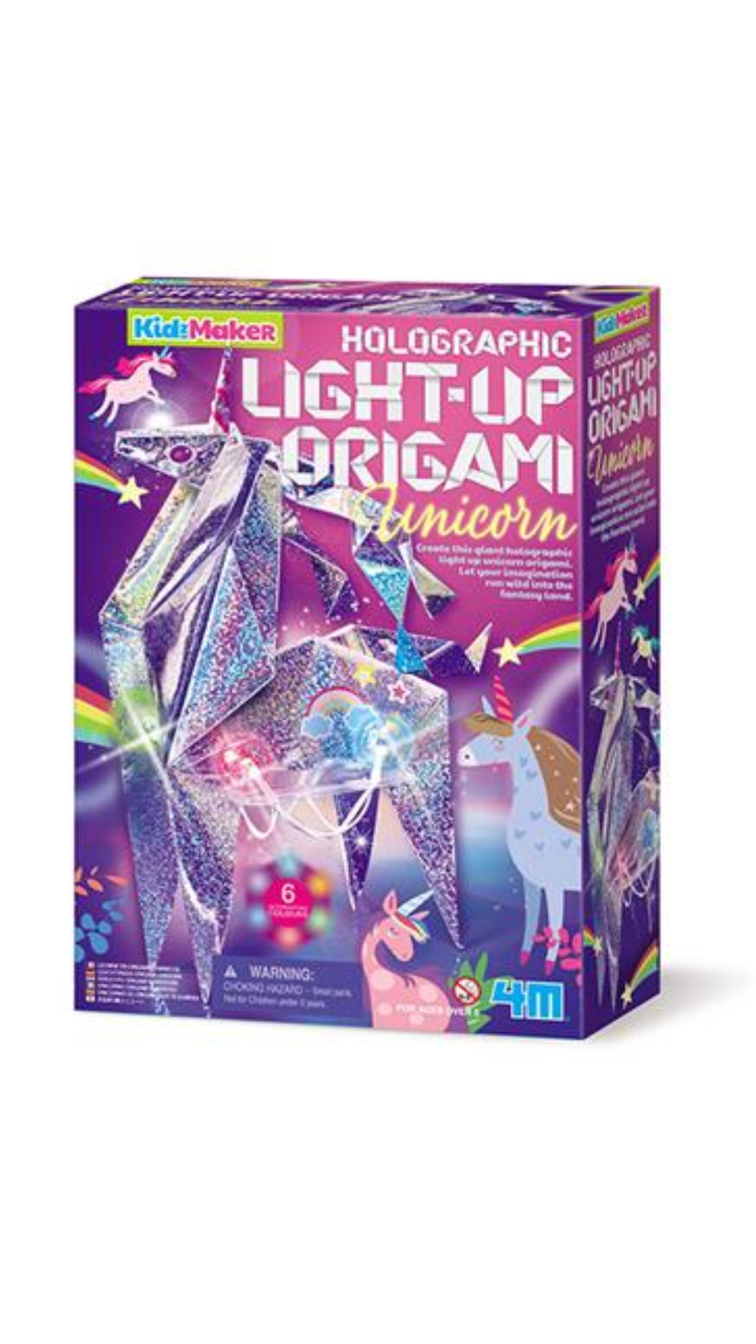 KidzMaker Origami de Unicornio Brillante