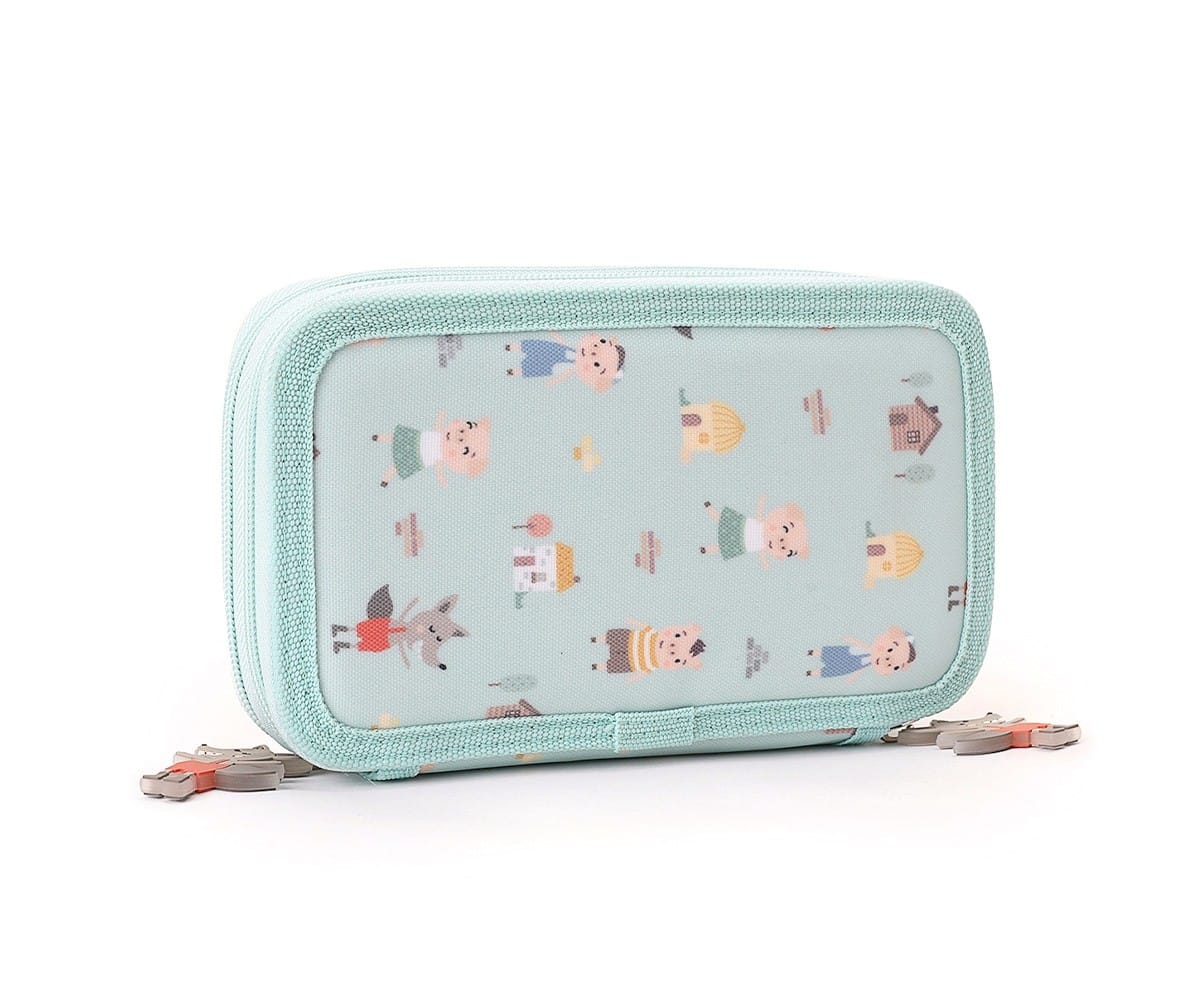 Estuche Plumier Doble The Three Little Pigs