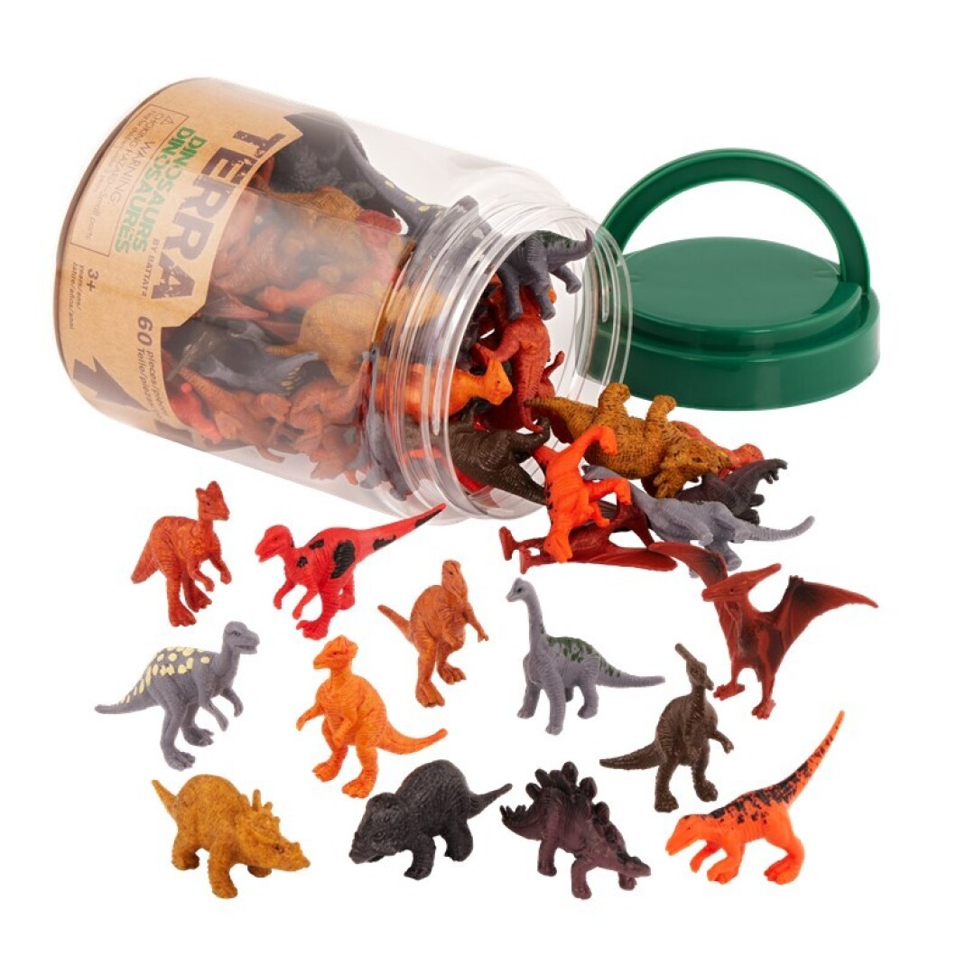 Terra Bote de 60 dinosaurios