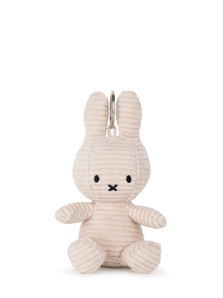 Llavero Miffy ECO Pana 10 cm - 4'' Gris piedra claro