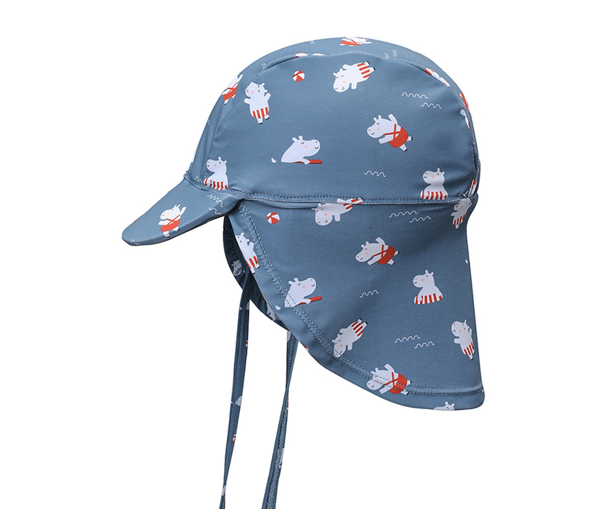 Gorro Playa Bebé Hippos - Talla S (6-12 meses)