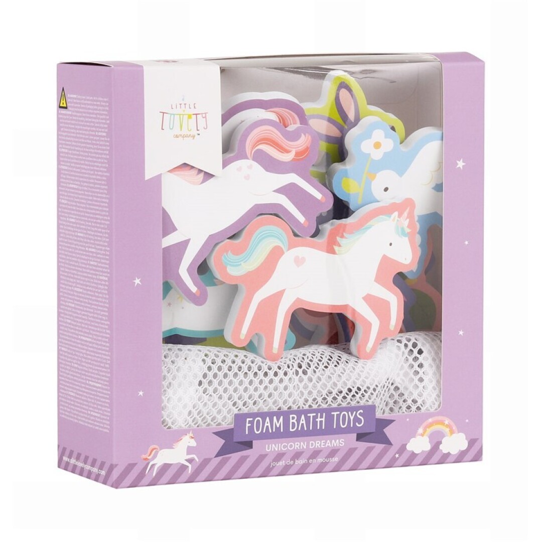 JUGUETE FOAM BAÑERA UNICORNIOS