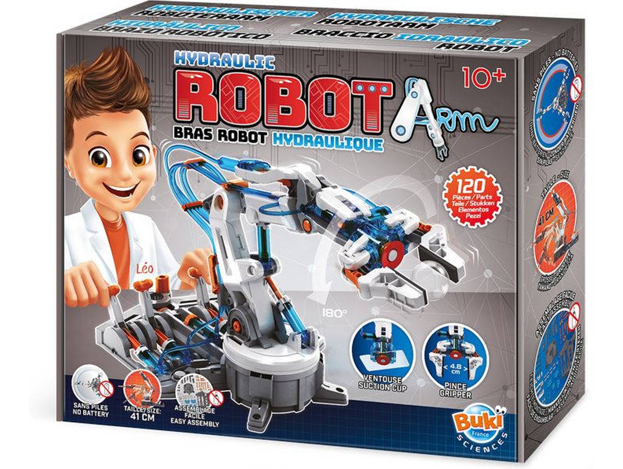 Robot brazo Hidráulico. Buki