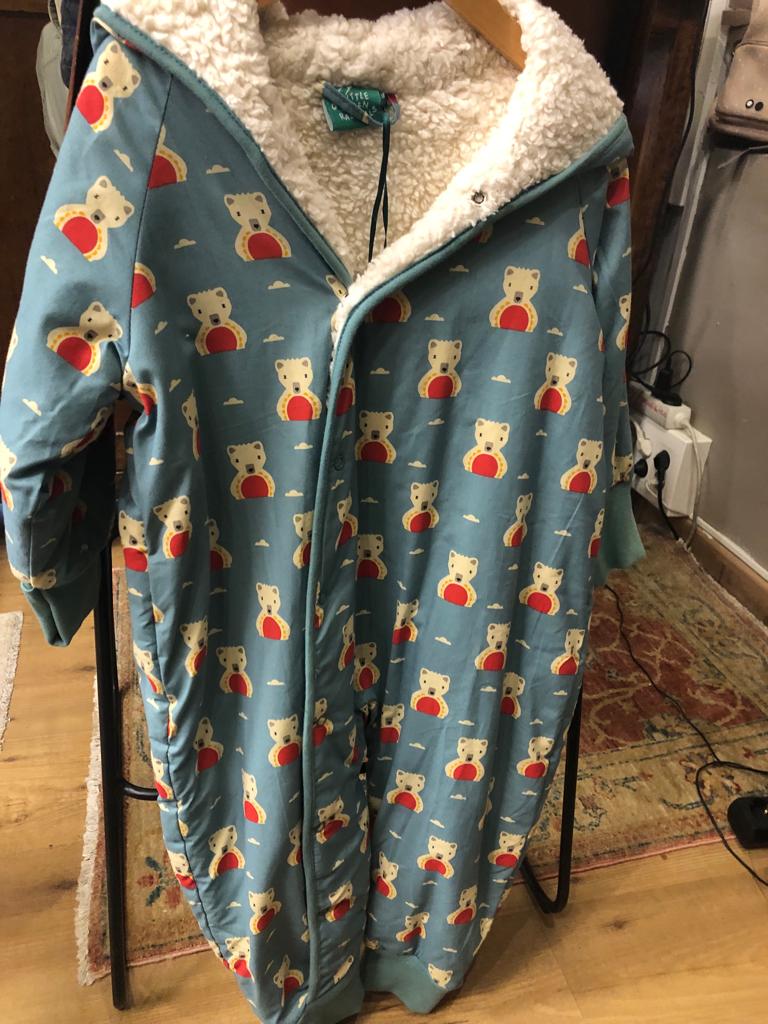 Traje para la nieve de ositos Little Green Radicals 3-4 años