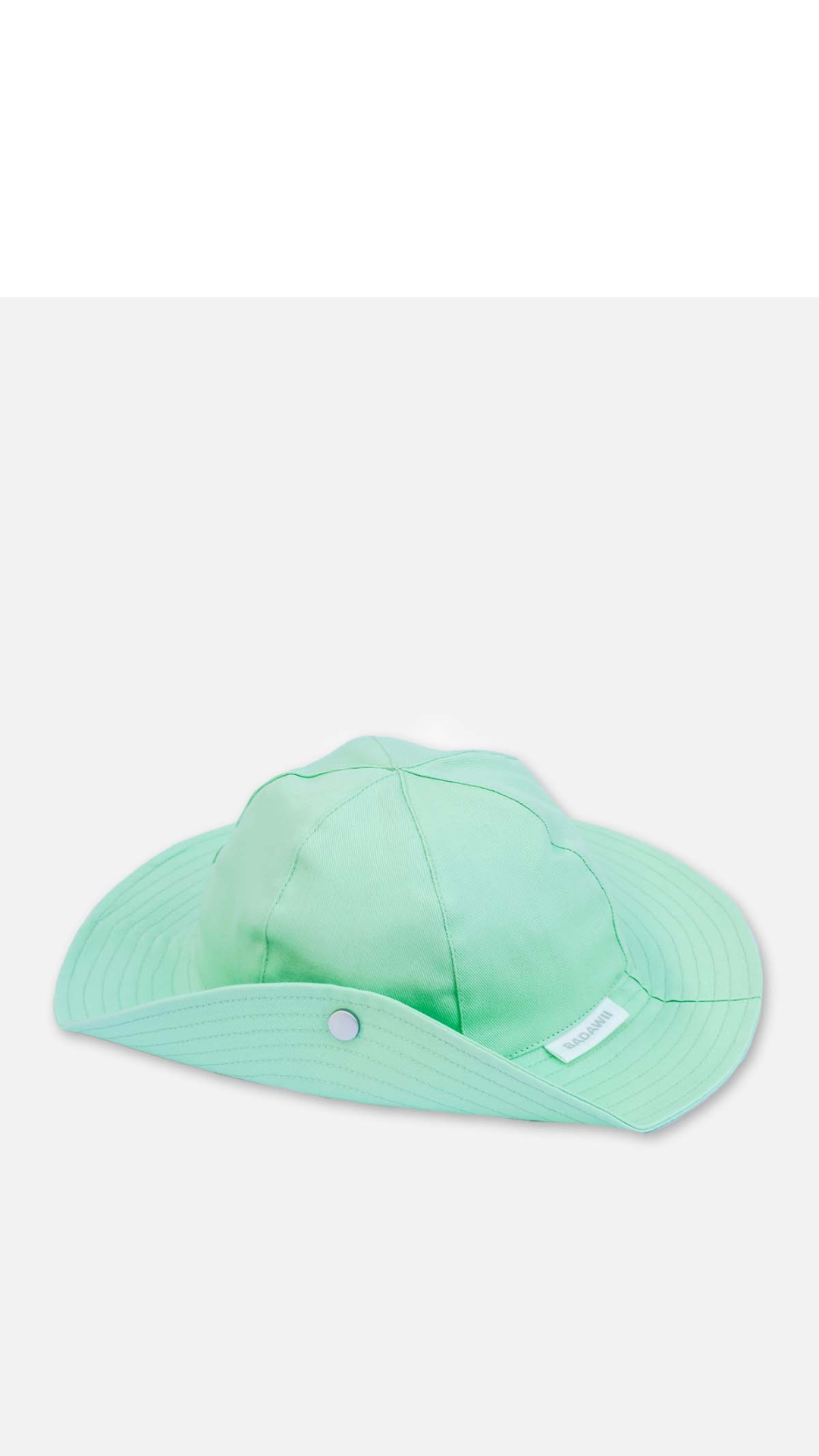Sombrero Badawii verde pastel M