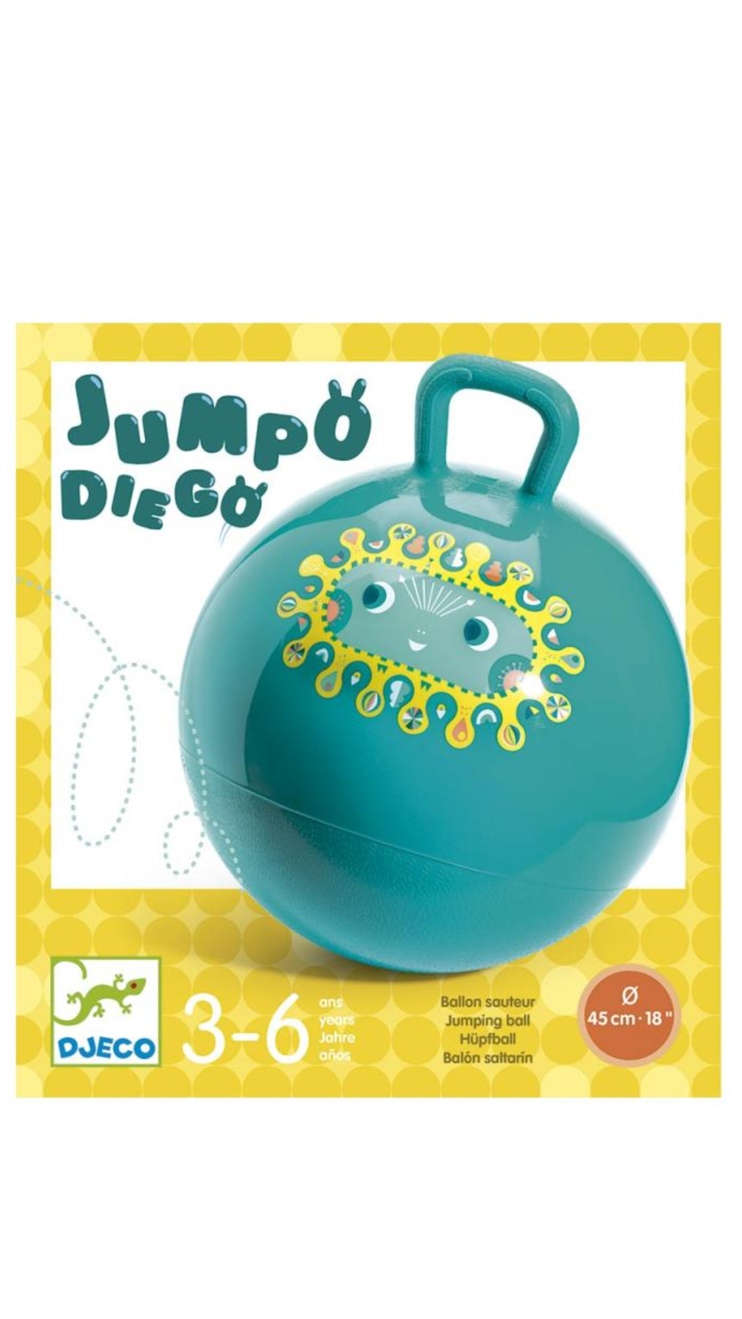 Pelota saltarina Djeco