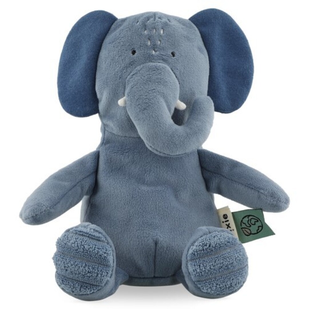 Peluche terciopelo Elefante. Trixie