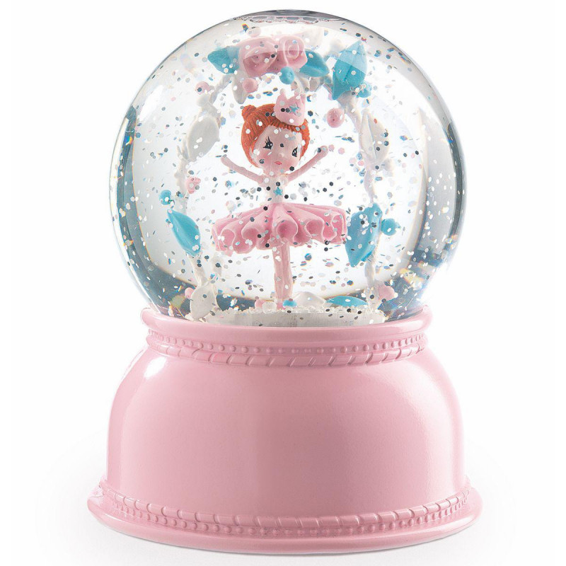 Lámpara bola de nieve bailarina