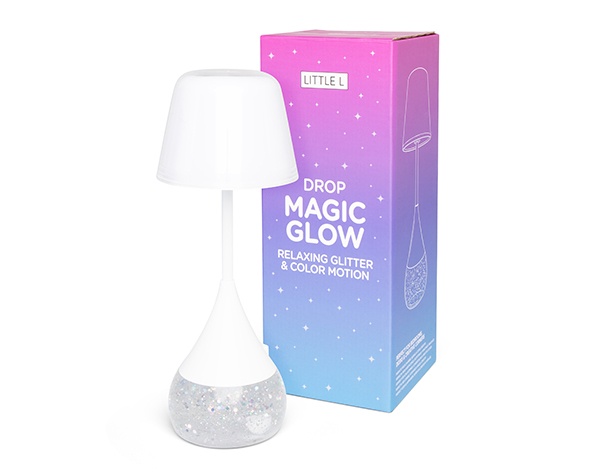 Magic Glow Drop Glitter lamp