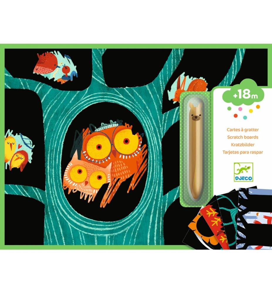 Tarjetas para rascar. Djeco