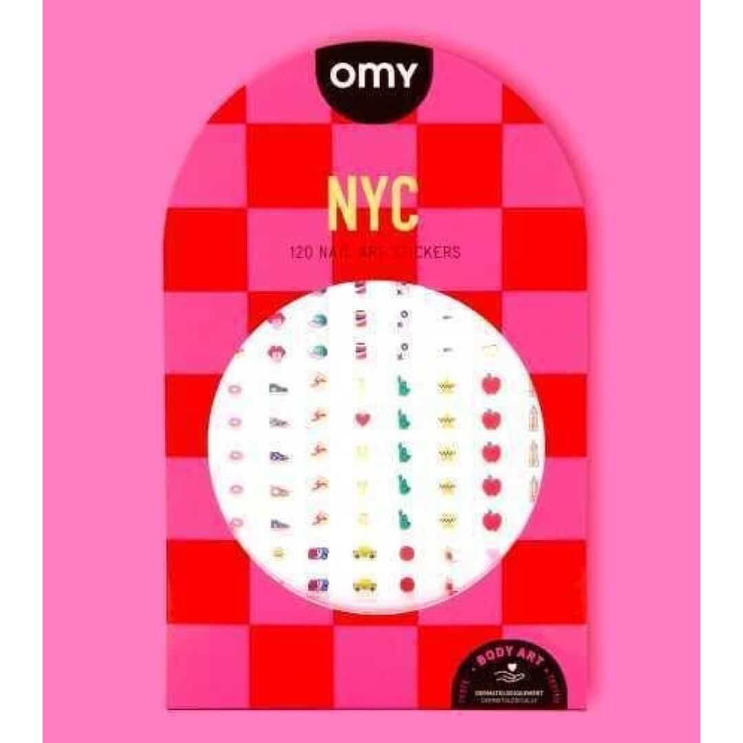 PEGATINAS OMY PARA UÑAS NEW YORK