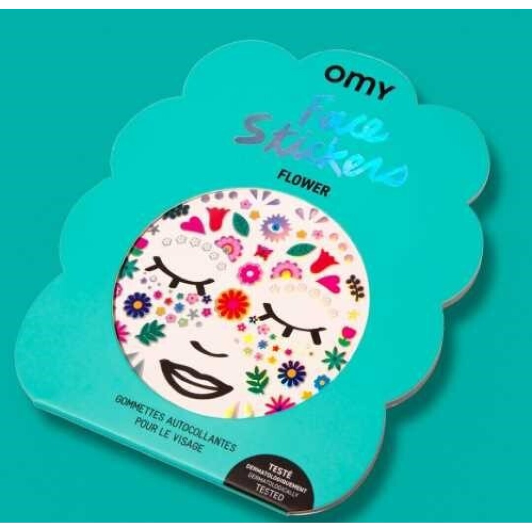 PEGATINAS OMY PARA CARA FLOWER