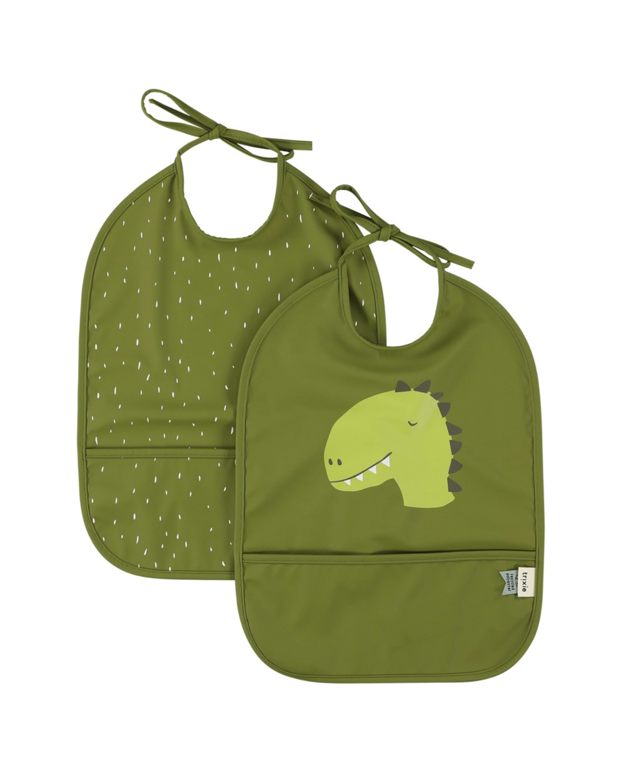 Pack baberos impermeables Mr. Dino