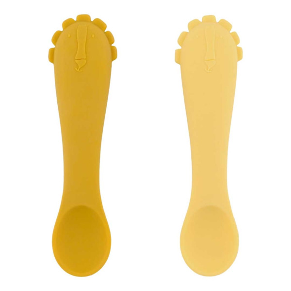 First baby cucharas 2-pack - Mr. Lion