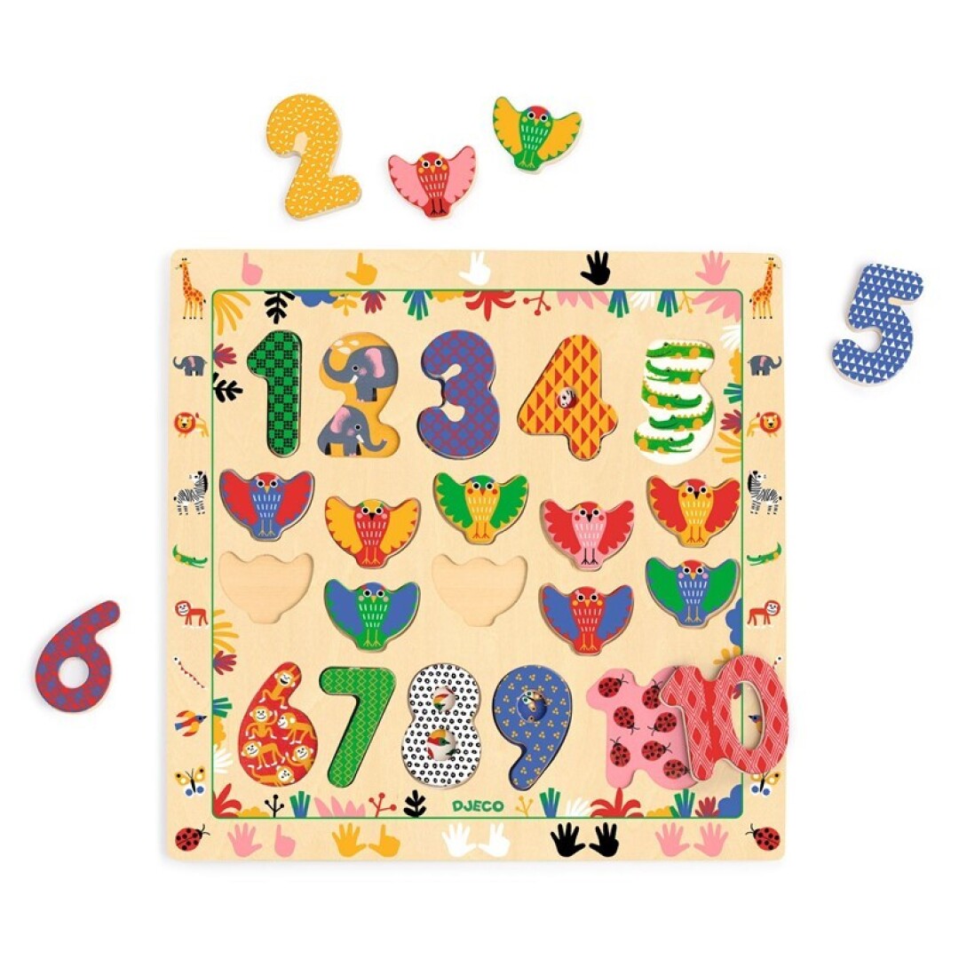 Encajable Puzzle 1 - 10