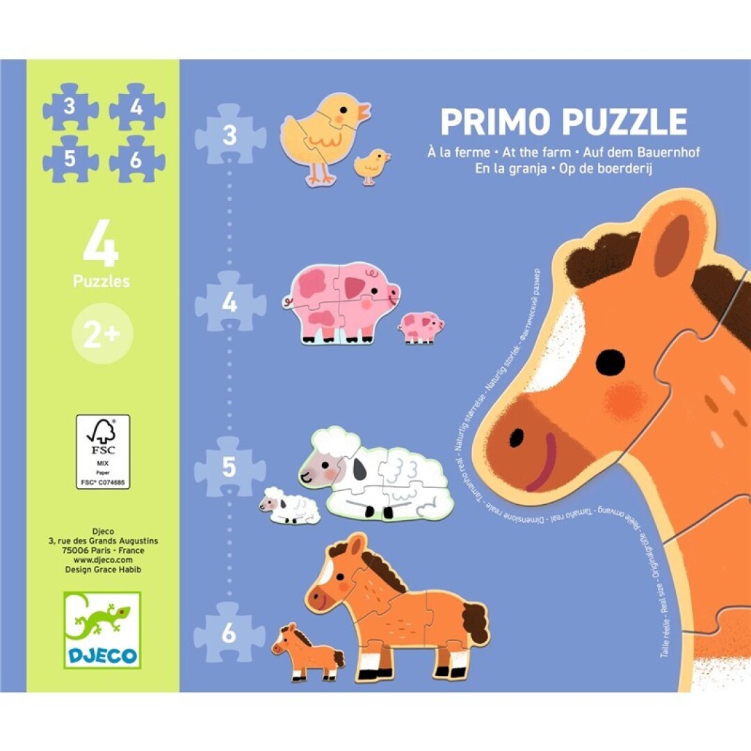 Puzzle Evolutivo en la granja FSC