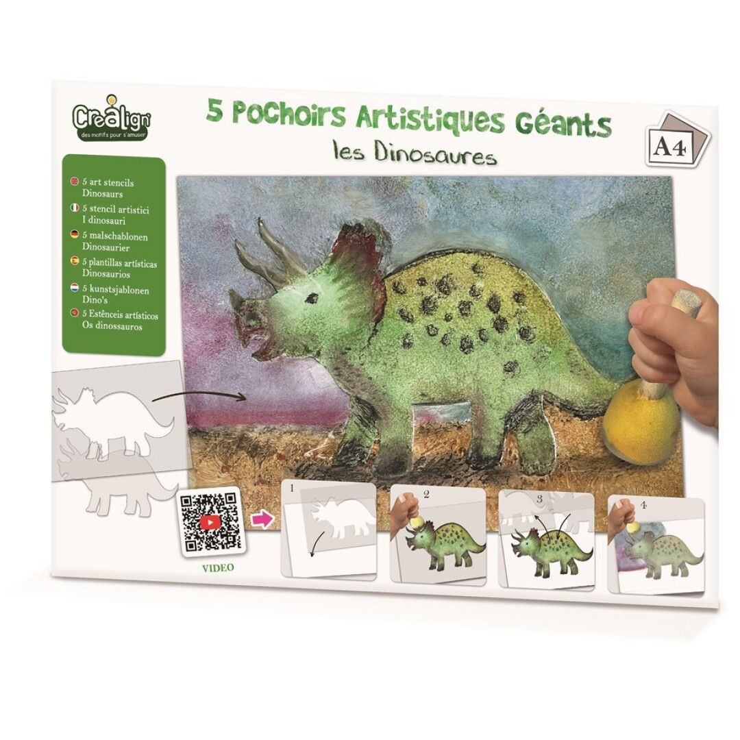 Plantillas pinturas dinosaurios