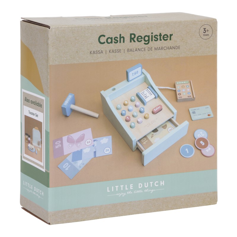 Caja registradora con escaner. Little Dutch