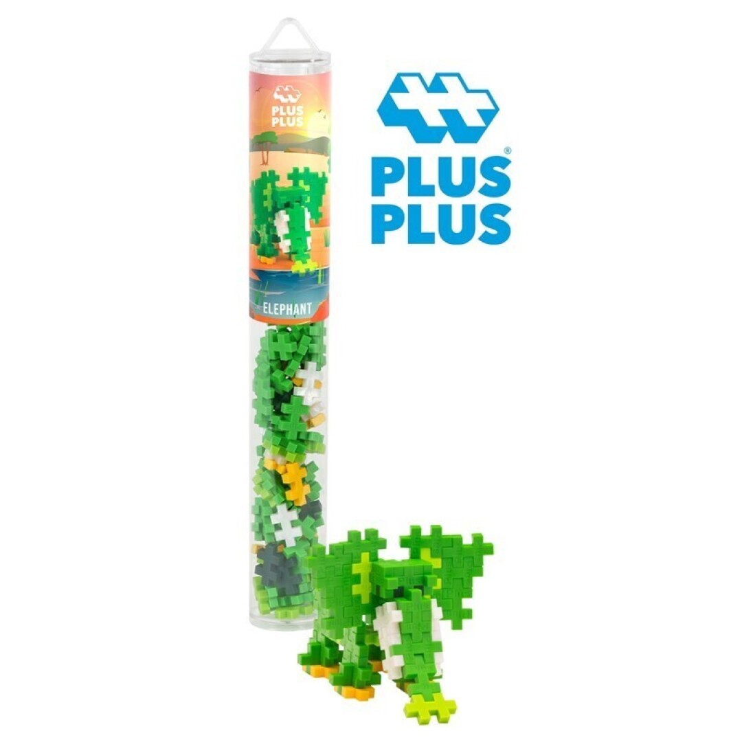 Pack Tubo Elefante 100 pcs - Plus plus