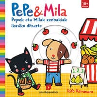 Pepek eta Milak zenbakiak ikasiko dituzte