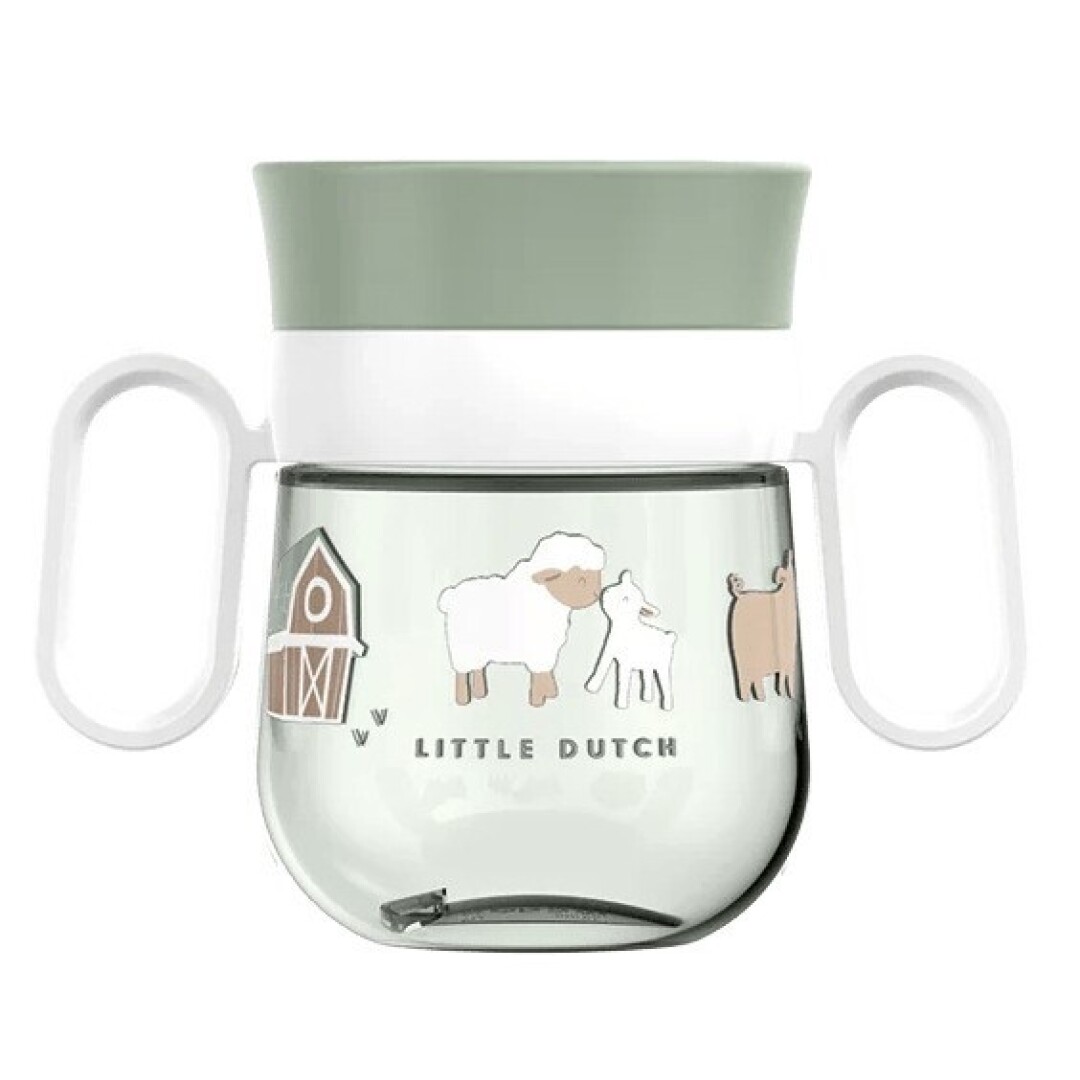 VASO ANTIDERRAME 360º 200 ML PEQUEÑA GRANJA