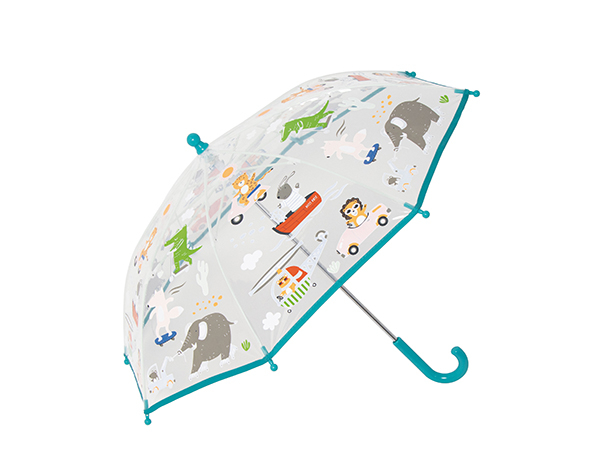 Paraguas Animales y Transportes Magic 70 cm