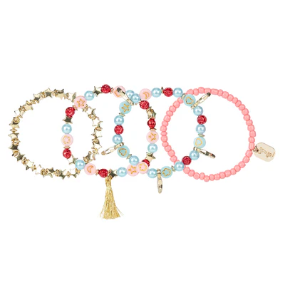 4 Pulseras Jackie estrella