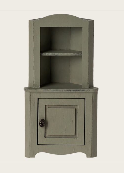 Armario de esquina, Ratón - Verde claro