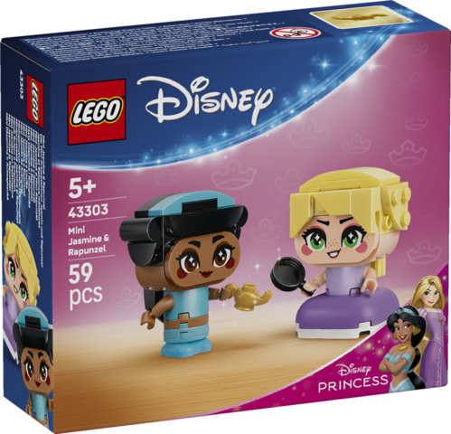 43303 Mini Jasmine y Rapunzel V29