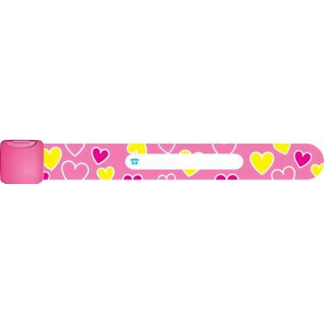Pulsera infoband corazones