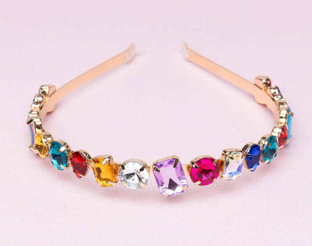 Diadema "Boutique Chunky Gem Headband"